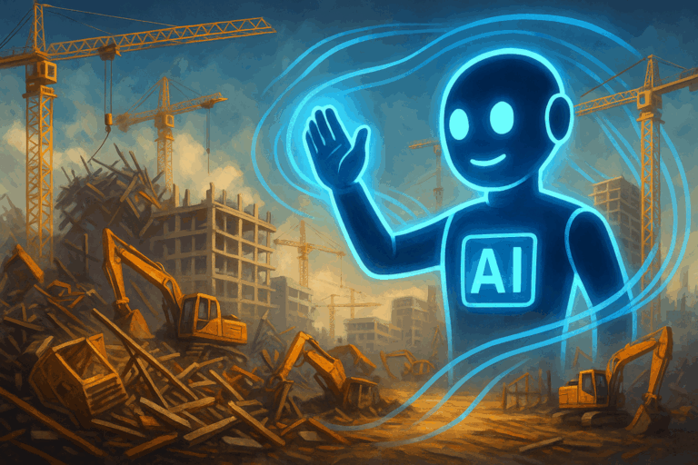 AI controlling construction chaos