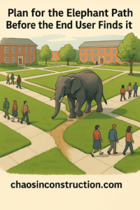 Elephant finding shortest path