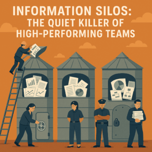 Image showing people hiding info in their silo