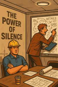 The Power of Silence in Construction